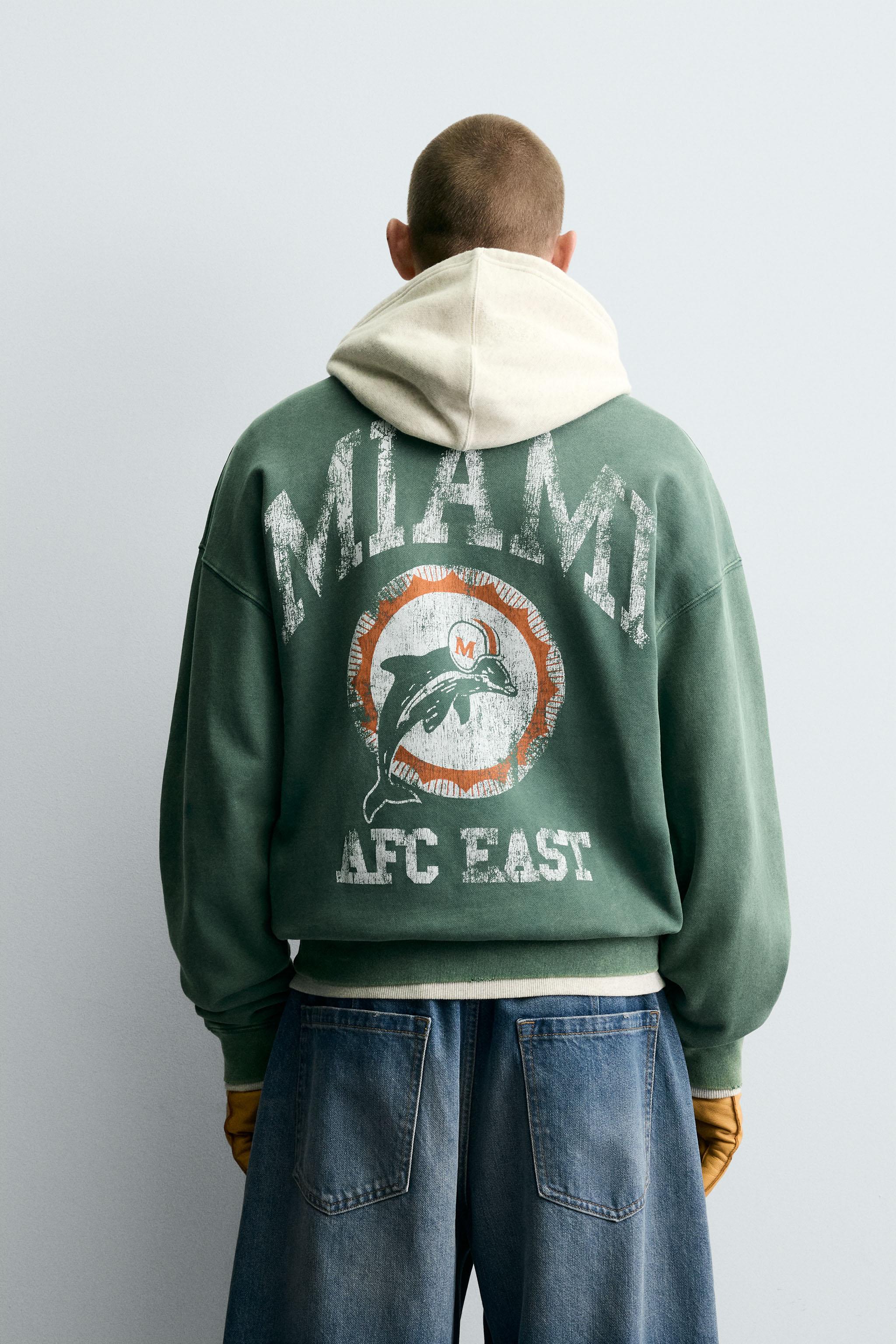 NFL MIAMI DOLPHINS CREWNECK SWEATSHIRT